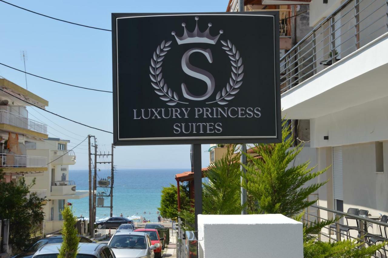 S. Luxury Princess Suite Nea Kallikrateia Extérieur photo